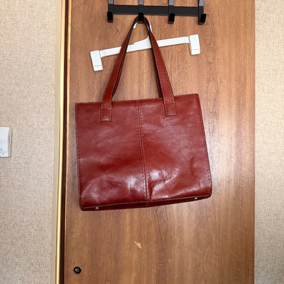 Fossil leather computer bag - Picture 2 of 3